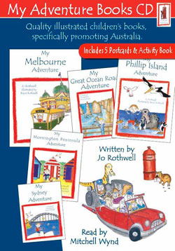 Listen to over 30 minutes of stories from FIVE My Adventure Books: 