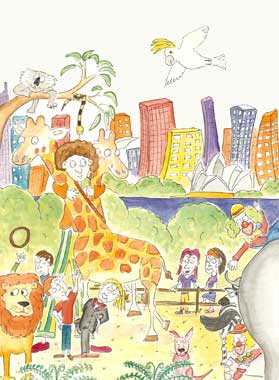 My Sydney Adventure - Illustration by Bryce Rothwell